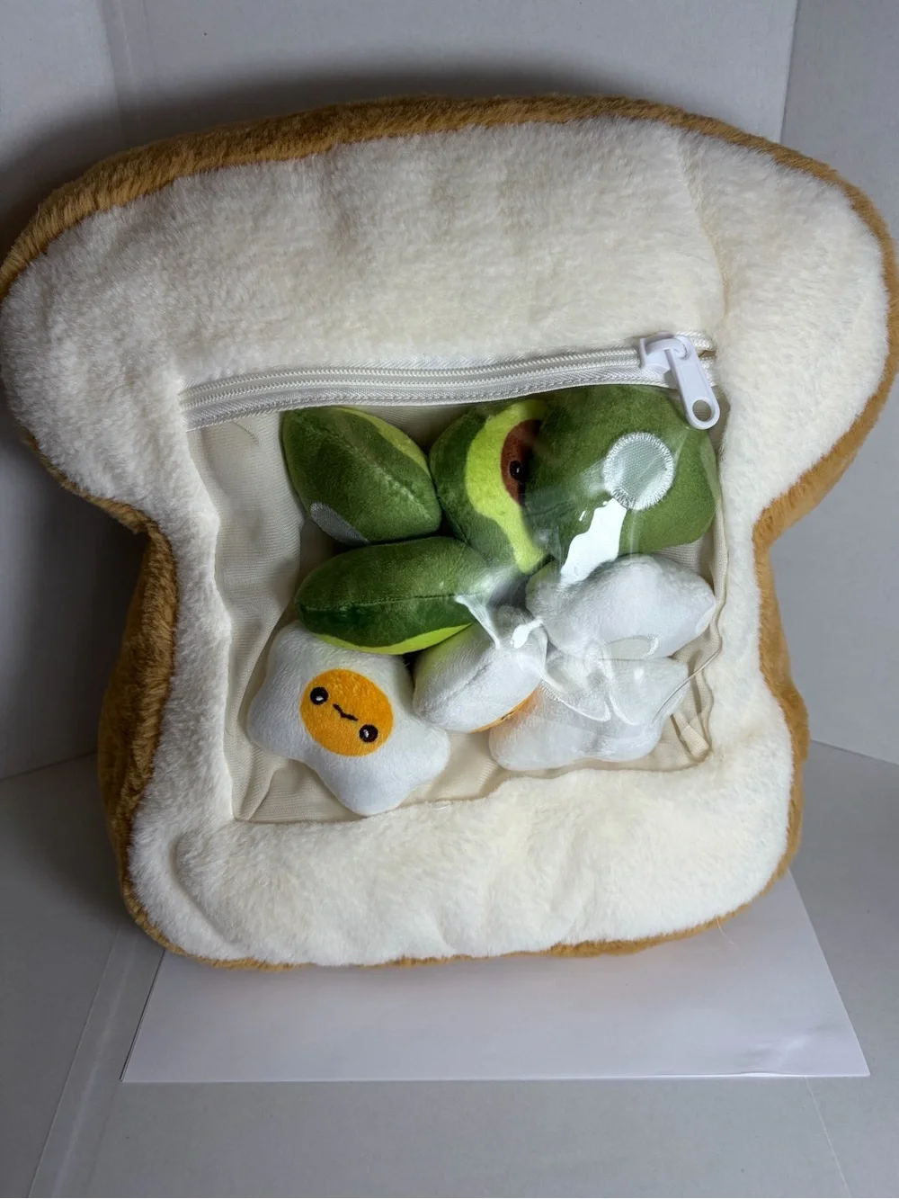 Russ 🍞🥚🥑 Breakfast Toast Tic Tac Toe Plush Playset